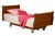 Krankenbett f�r die h�usliche Pflege, Pflegebett