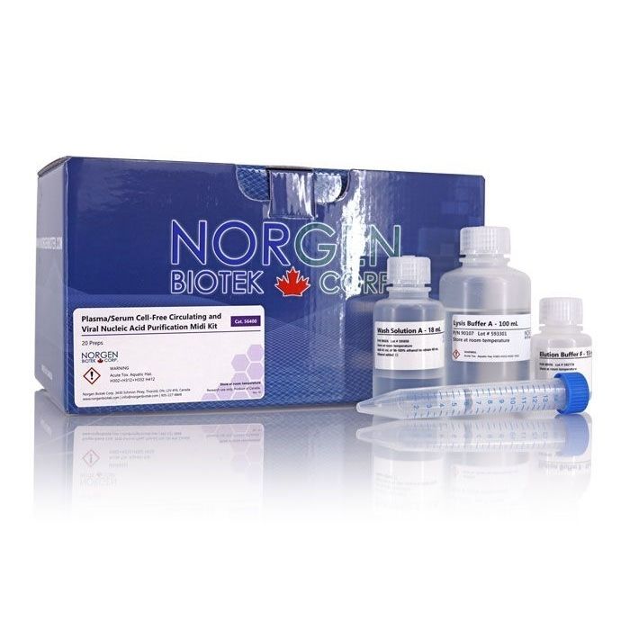 Reagenzkit als Lösung 56300 Norgen Biotek für Blutproben zur