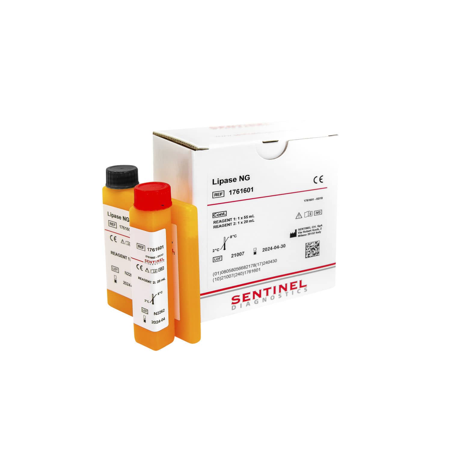 Lipase Reagenzkit Sentinel Diagnostics Serum Plasma