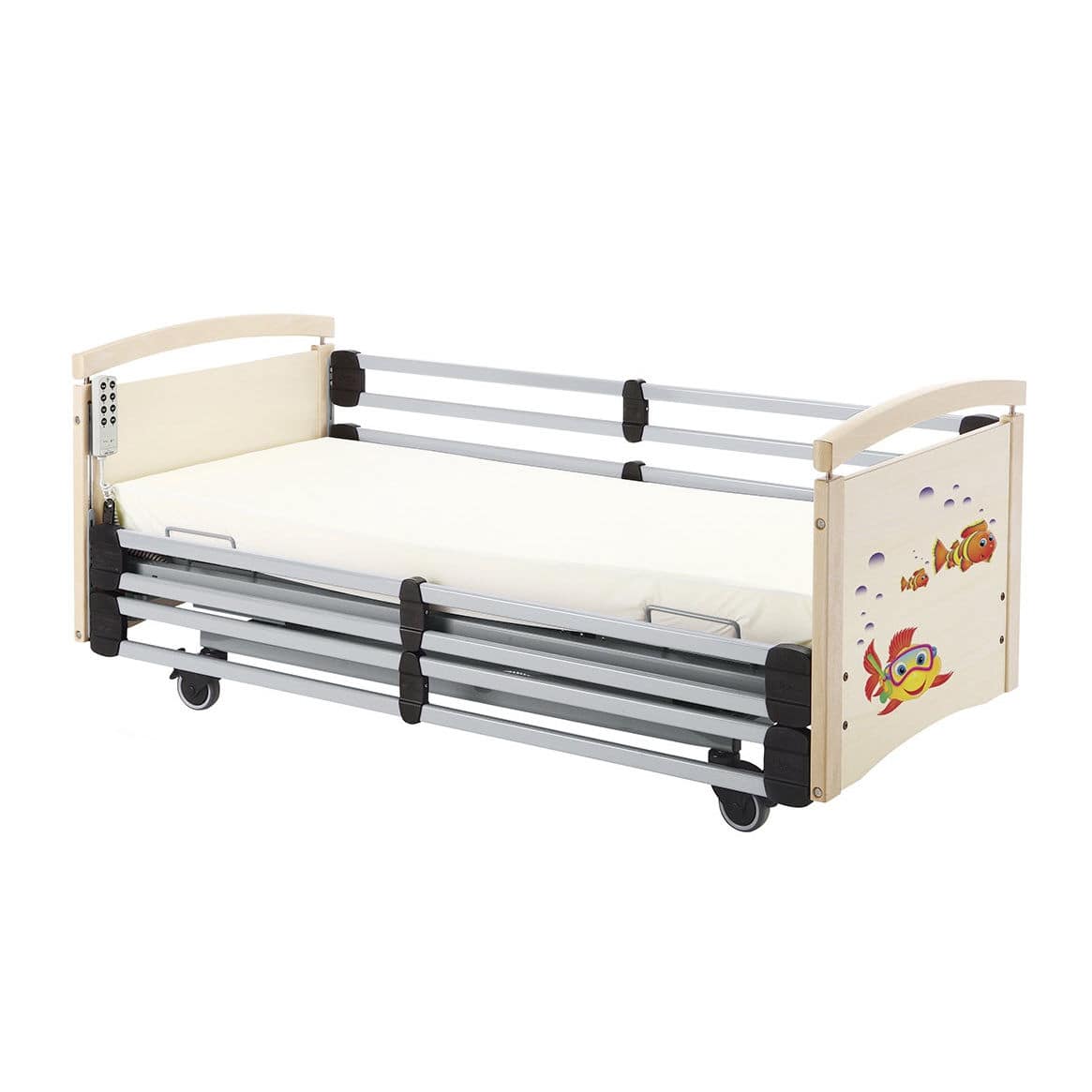 Elektrisches bett / höhenverstellbar / für kinder / pflege ...