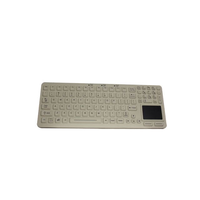 Medizinische Tastatur Touchpad EKS 97 TP W IKEY Silikongummi