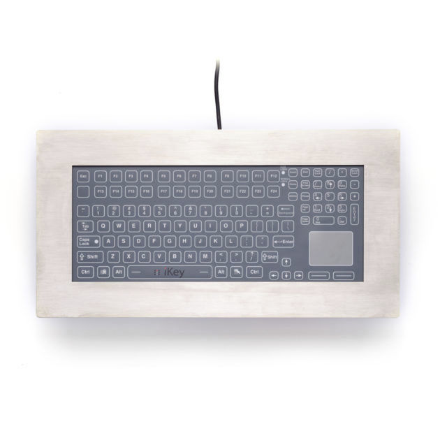 Medizinische Tastatur Touchpad Pm K Mem Tp Ikey Edelstahl