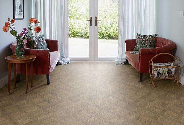 Steinbodenbelag Architex Polyflor Vinyl Polyurethan PUR