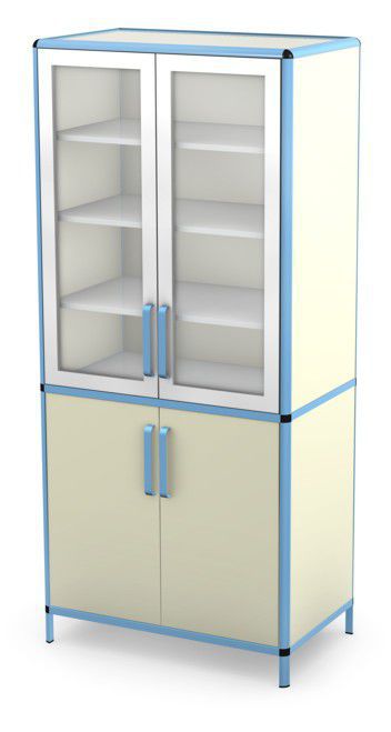 regalschrank mit turen und schubladen, krankenhaus-schrank / mit regal / mit schublade / mit tür - sl, Design ideen