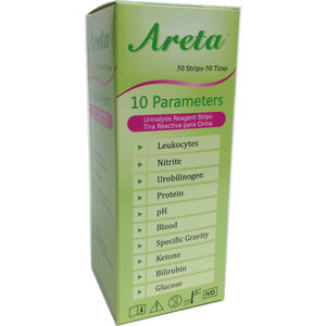 Multi-Parameter-Teststreifen / Proteine / Blutzucker / Ketonämie