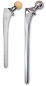Revision Femur schaftprothese / zementiert oder zementfrei