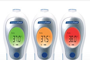 medizinisches Thermometer / Mehrzweck / Infrarot / Stirn