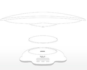 elektronische Personenwaagen / für Kinder / mit Digitalanzeige / mit BMI-Berechnung