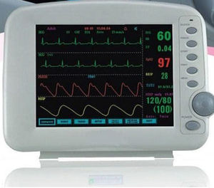 Patientenmonitor für die Intensivpflege / ambulant / Notfall / EKG