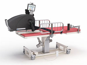 Untersuchungsliege für Echocardiographie / für orthopädische Eingriffe / elektrisch / höhenverstellbar
