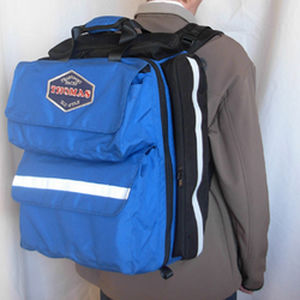 Tasche für Medizinprodukte / Notfall / mit Trolley / mit Fächern