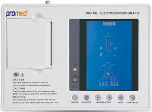 Ruhe-Elektrokardiograph / digital / 3 Kanäle