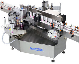 Labeling Maschine / für Flaschen / Inline / druckgesteuert