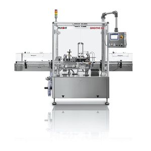 Labeling Maschine / für Fläschchen / für die Pharmaindustrie / automatisch / Inline