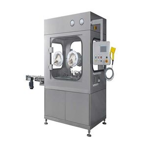 Capper-System / für Fläschchen / für die Pharmaindustrie / drehbar / mit Fußgestell