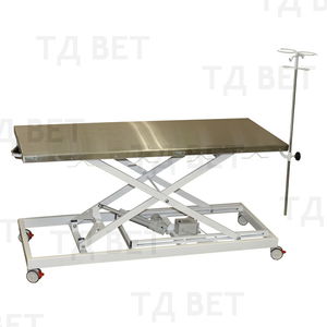 OP-Tisch / Veterinär / elektrisch / höhenverstellbar / auf Rollen