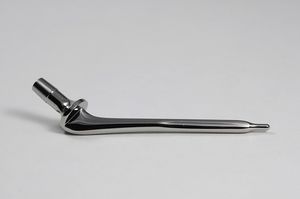 zementierte tierärztliche Hüftprothese / für Hüften-Gesamtarthroplastie
