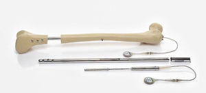 Marknagel für Oberschenkelknochen / Tibia / proximal / distal