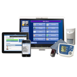 Plattform für Telemonitoring / des Gesundheitszustandes / mit Touchscreen