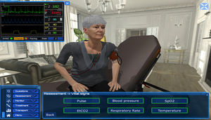 Simulator in Virtuell-Realität / für Fortbildungen / webbasiert