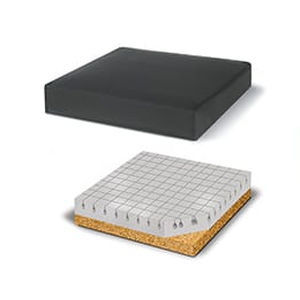 Sitzkissen / für Rollstuhl / Schaumstoff / quadratisch