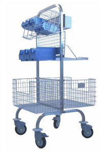 Sterilisationswagen / Transport / Instrumenten / für sterile Gegenstände