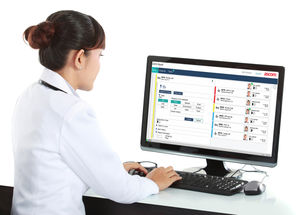 Management- und Kommunikationssystem / Patientendaten / Information / Krankenhaus
