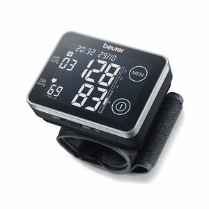 automatischer Blutdruckmonitor / Handgelenk / mit Touchscreen