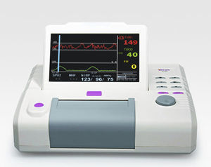 Fetalmonitor mit SpO2-Monitor / mit Monitoring der Mutter