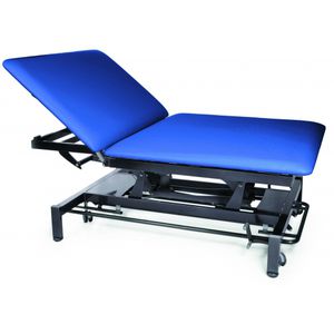 elektrische BobathLiege / auf Rollen / höhenverstellbar / zweiteilig
