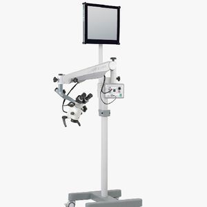 Mikroskop für HNO-Chirurgie / Mikroskop für Zahnchirurgie / auf Rollen