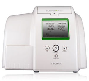 Analysator für glykiertes Hämoglobin / POC / Humanpatient / Tischgerät / für Diabetes