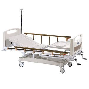 Krankenhausbett / manuell / mit Trendelenburg-Lagerung / auf Rollen