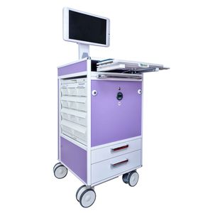 Computerwagen zur Medikamentenausgabe / mit Schublade