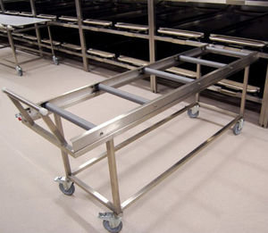 Wagen für Leichen / für Transport / Sargwagen / Edelstahl