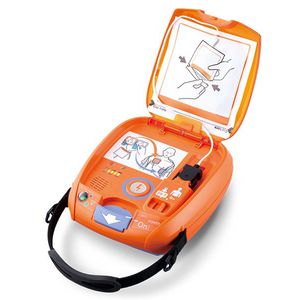 halbautomatischer externer Defibrillator / automatisiert / Funknetzwerk-Technologie