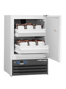 Blutbank-Kühlschrank / Einbau / automatisches Abtauen / 1 Tür