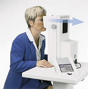 computerbasiertes Sehtestgerät