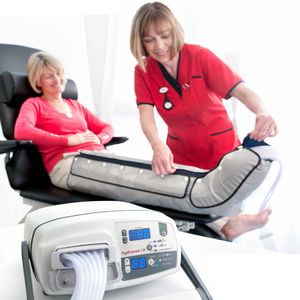 Therapieeinheit für Beinkompression / Therapieeinheit für Armkompression / Tisch / 12 unabhängige Zellen