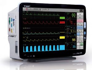 Patientenmonitor für die Intensivpflege / EKG / TEMP / NIBP