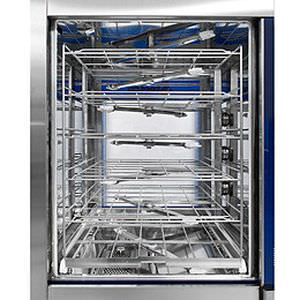 Reinigungs- und Desinfektionsgerät / mit Fußgestell / Großmengen / automatisch