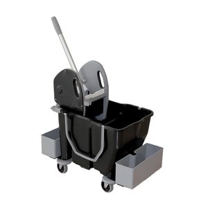 Wagen für Reinigungsmaterial / Recycling / mit Eimer / Kunststoff