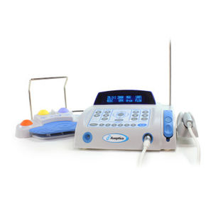 Kontrolleinheit für Mikromotoren / Dental / elektrisch / Tischgerät / mit Kniebedienung