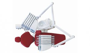 Dentale Einheit / mit Instrumententräger