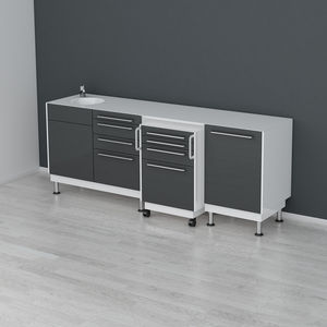 Abstellschrank / für zahnärztliche Instrumente / für Zahnarztpraxis