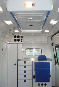 Lieferwagen-Ambulanz / Typ C