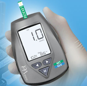 Blutzuckermessgerät für Veterinärmedizin / Ketonämie