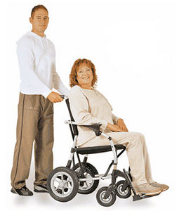 klappbarer Patienten-Transportstuhl