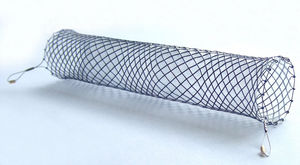 Speiseröhren-Stent / Nitinol / aus Silikon / Selbstexpandierender