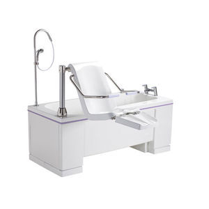 manuelle Pflegebadewanne / Sitzlifter / höhenverstellbar
